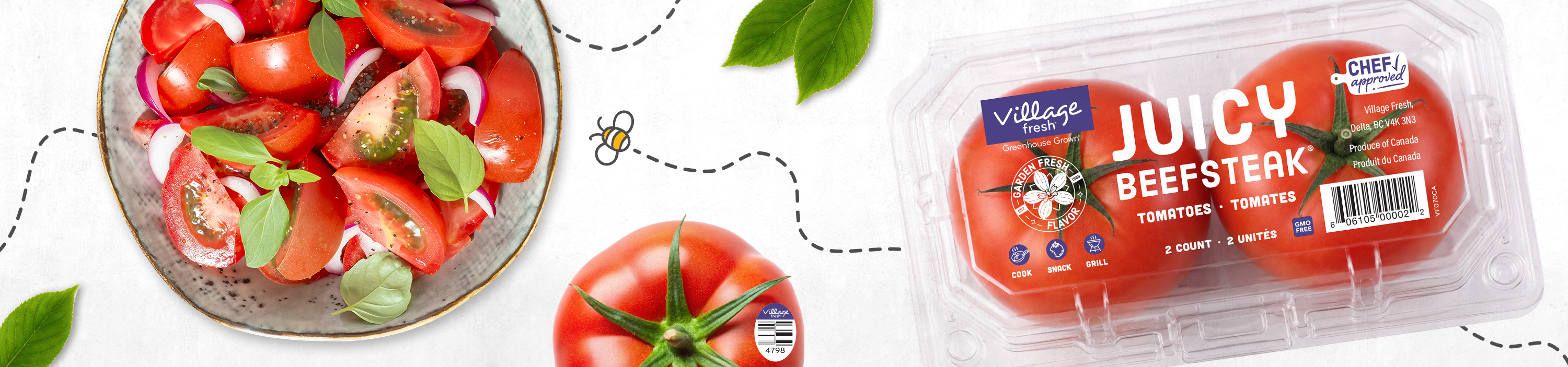 juicy beefsteak® tomatoes