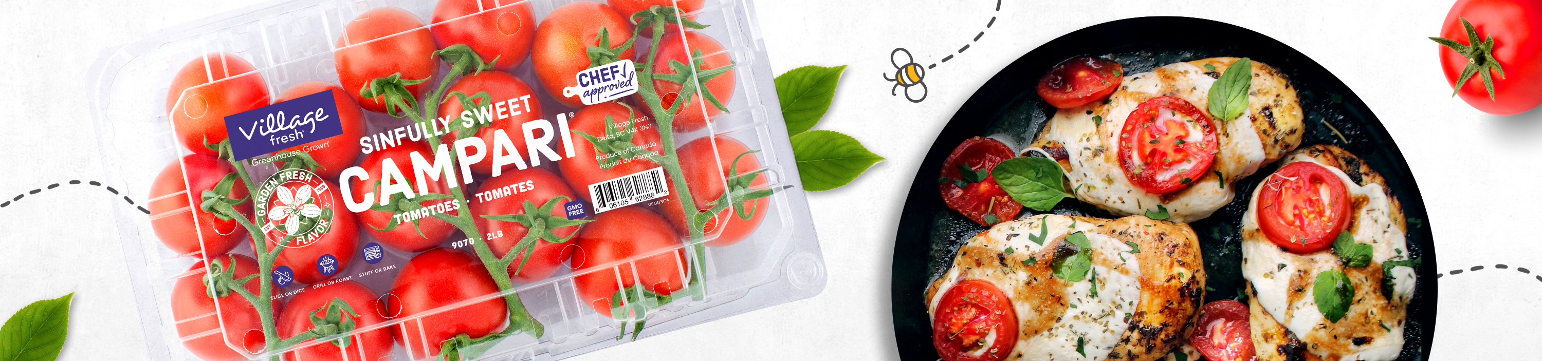 sinfully sweet campari® tomatoes