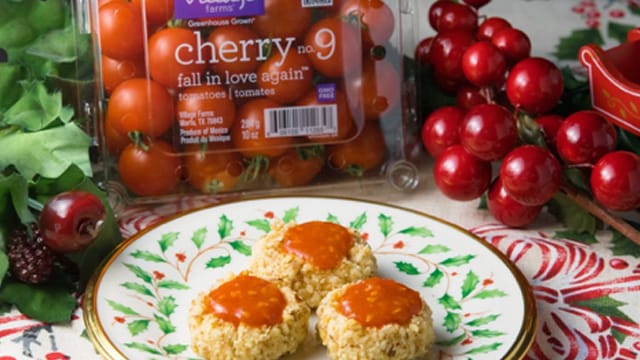 Cherry No. 9 Thumbprint Cookies