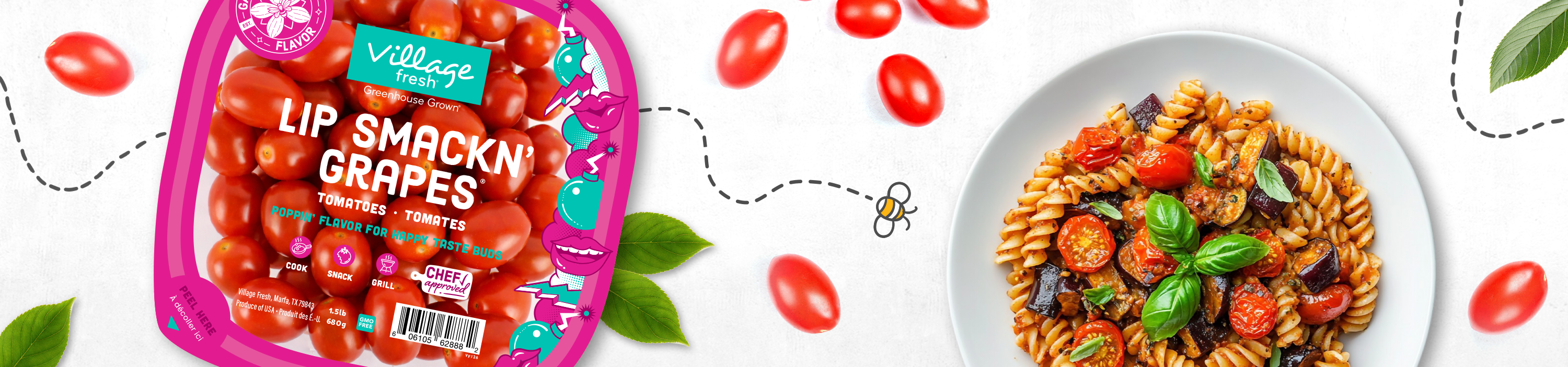 lip smackn’ grapes® tomatoes