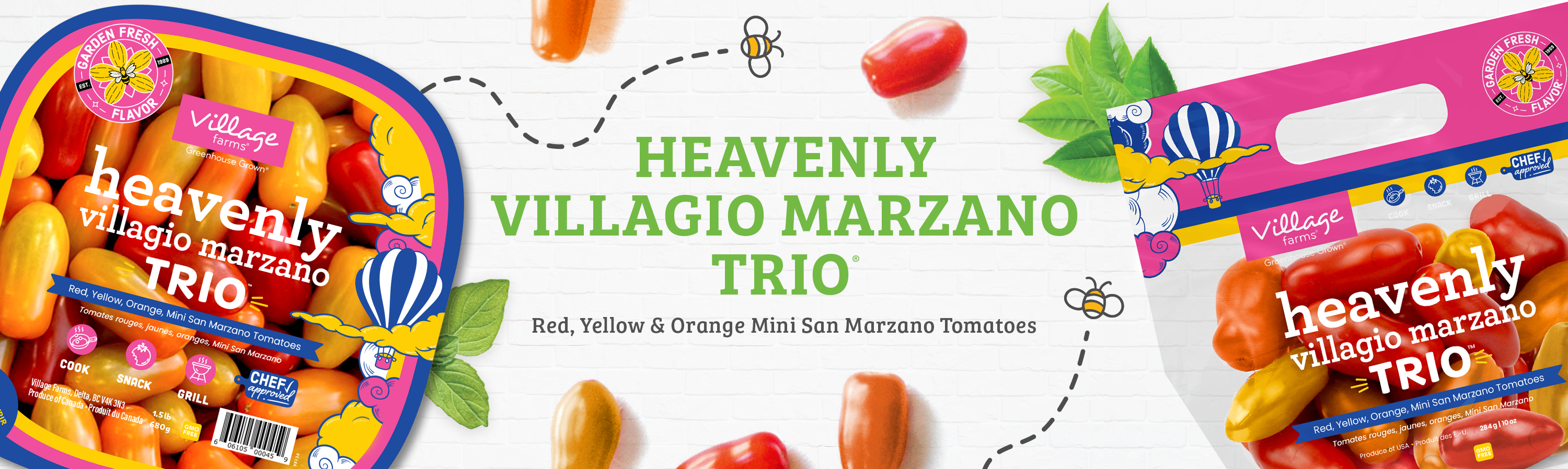 heavenly villagio marzano TRIO® tomatoes