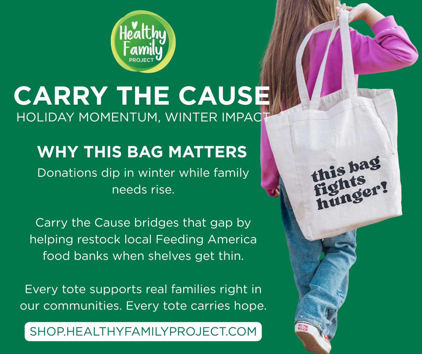 Carry the Cause: Supporting Families When Winter Need Is Greatest ...